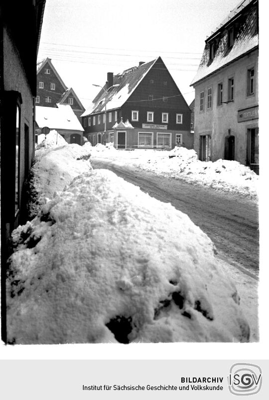 Hauptstraße in Geising