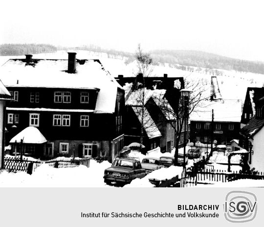 Blick zur Geisinger Sprungschanze
