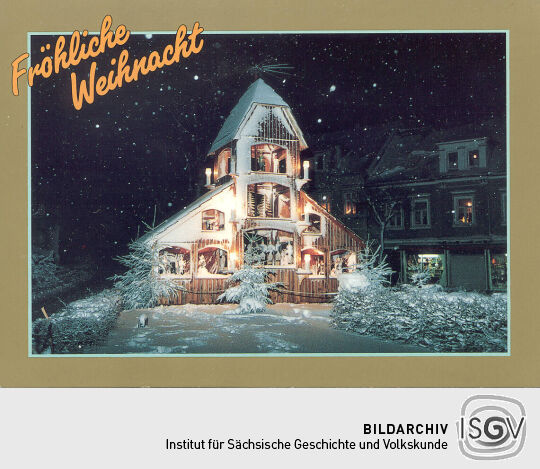 Weihnachtspyramide in Frauenstein