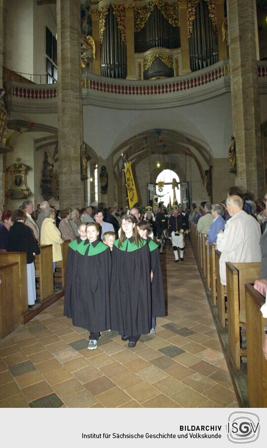 Berggottesdienst im Freiberger Dom