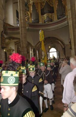 Bild: Berggottesdienst im Freiberger Dom