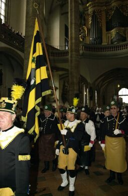 Bild: Berggottesdienst im Freiberger Dom