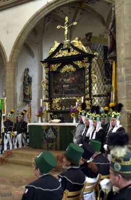 Bild: Berggottesdienst im Freiberger Dom