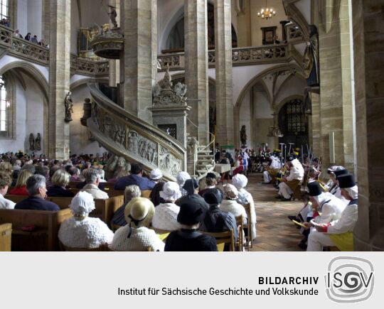 Berggottesdienst im Freiberger Dom