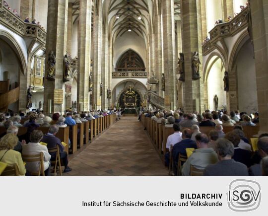 Berggottesdienst im Freiberger Dom