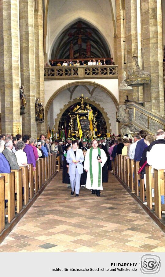 Berggottesdienst im Freiberger Dom