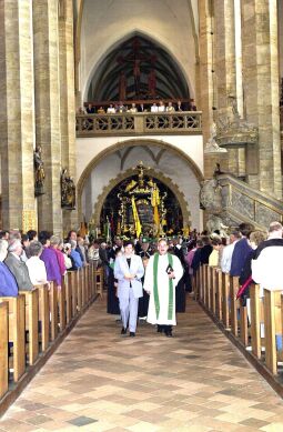 Bild: Berggottesdienst im Freiberger Dom