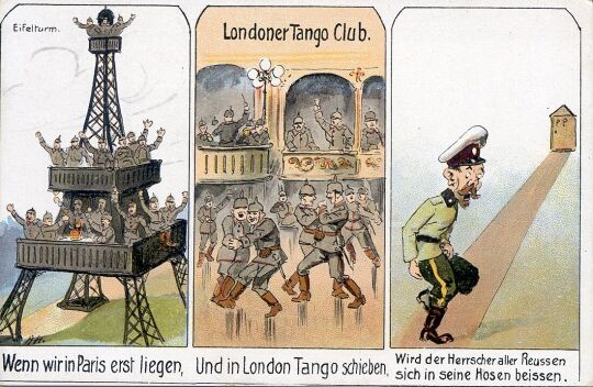Postkarte: Londoner Tango Club