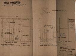 Bild: Rekonstruktionszeichnung eines Hauses in Annaberg-Buchholz