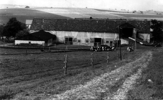 Scheune und Maschinenschuppen des Gehöfts Nr.5 in Börnersdorf