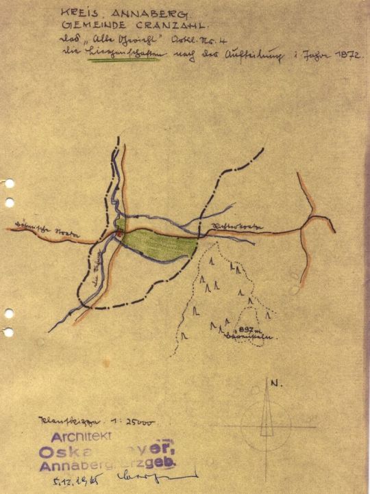 Liegenschaften des "Alten Gerichts" Cranzahl