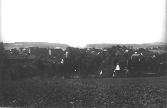 Blick auf Kröstau von Norden