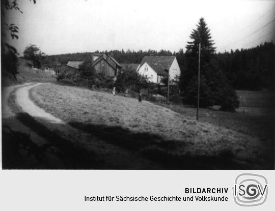 Ansicht der Staudenmühle in Reuth von Thossen kommend