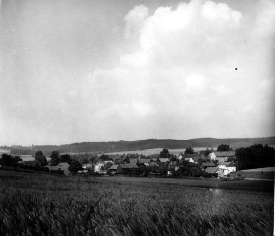 Tobertitz aus östlicher Richtung