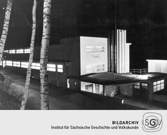 Fabrikgebäude der DKW in Zschopau