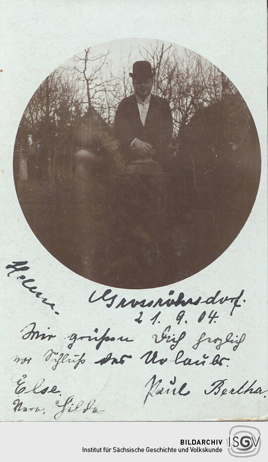 Porträt eines jungen Mannes in Großröhrsdorf