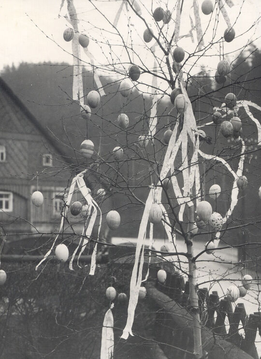 Osterbäumchen in Porschdorf