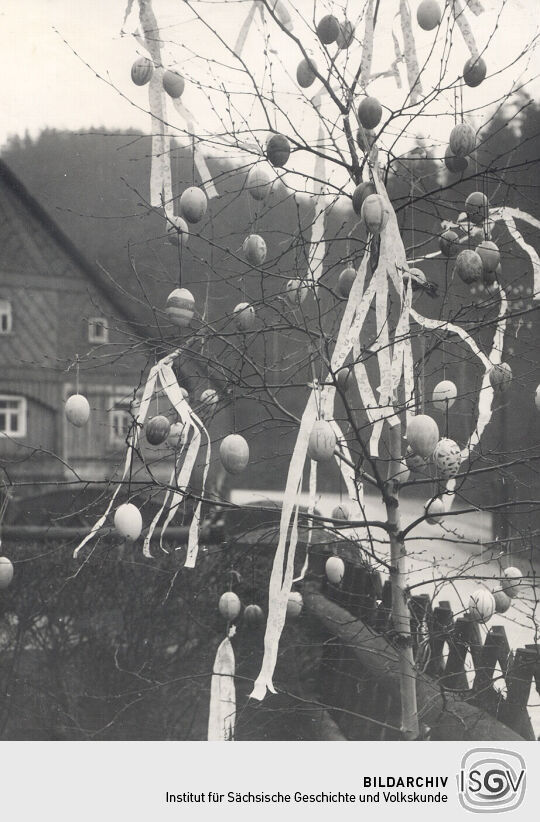 Osterbäumchen in Porschdorf