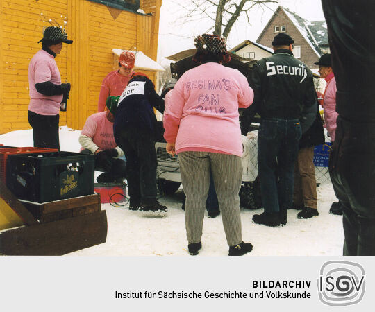 Festumzug beim Ski- und Eisfasching in Geising