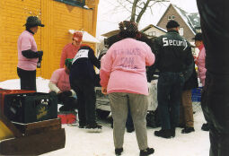 Bild: Festumzug beim Ski- und Eisfasching in Geising