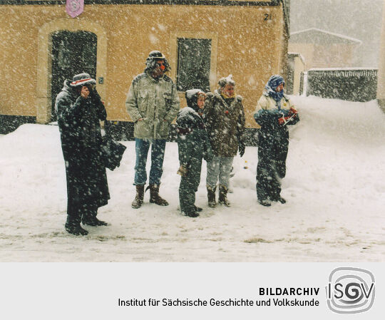 Festumzug beim Ski- und Eisfasching in Geising