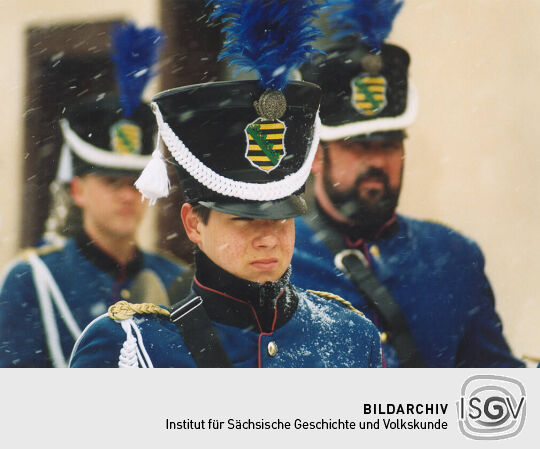 Kapelle beim Geisinger Ski- und Eisfasching