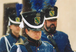 Bild: Kapelle beim Geisinger Ski- und Eisfasching