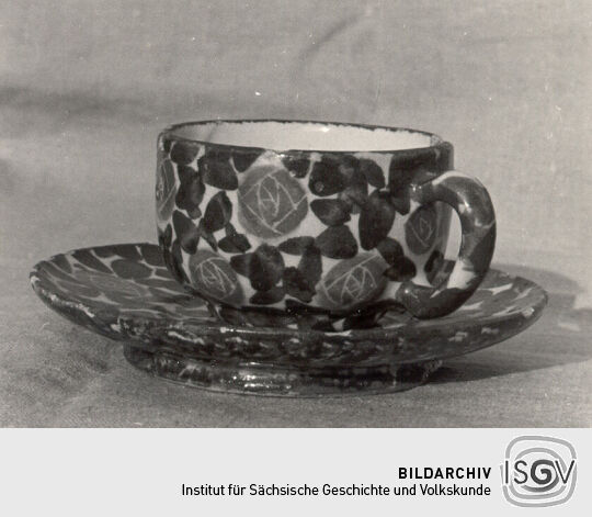 Kaffeetasse und Untertasse