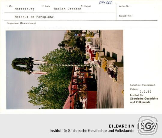 Maibaum in Moritzburg