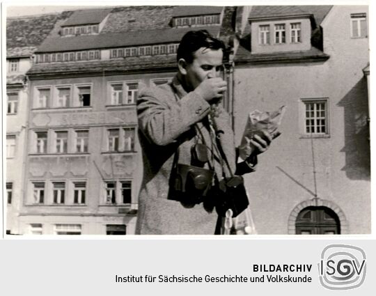 Institutsausflug, Freiberg Obermarkt