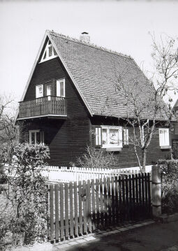Bild: Holzhaus in Dresden