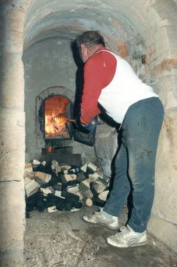 Bild: Bei der Vorfeuerung