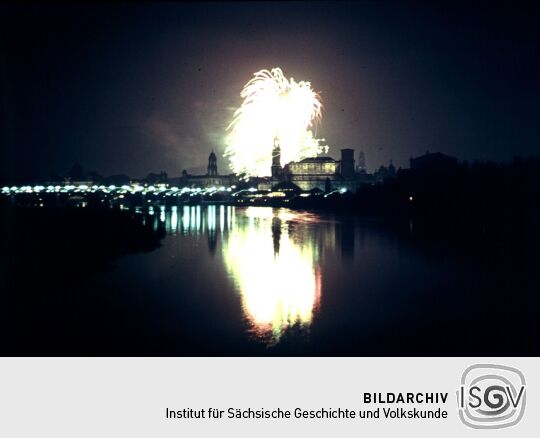 Feuerwerk in Dresden