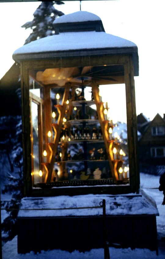 Weihnachtspyramide in Bärenburg