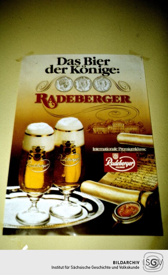 Radeberger Bier-Werbung