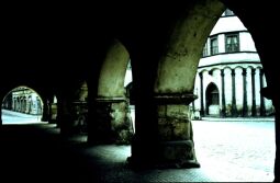Bild: Laubengang am Untermarkt in Görlitz