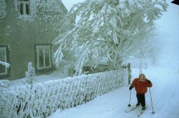 Bild: Winter in Zinnwald-Georgenfeld
