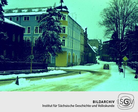 Straßenraum in Radeberg