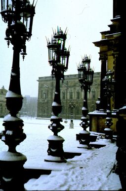 Bild: Winter in Dresden