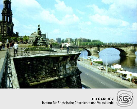 Brühlsche Terrasse in Dresden