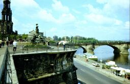Bild: Brühlsche Terrasse in Dresden