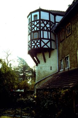 Bild: Fachwerkerker in Meißen - Freiheit Nr. 6