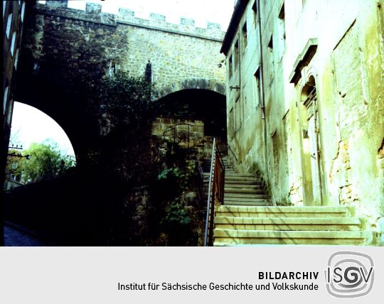 Schloßstufen in Meißen (im Hohlweg zu Schlossbrücke)