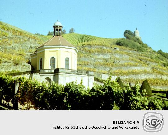 Belvedere von Schloss Wackerbarth in Radebeul