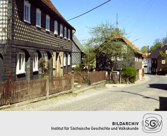 Umgebindehäuser in Obercunnersdorf