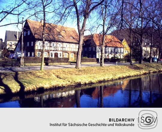 Ortsansicht in Großschönau