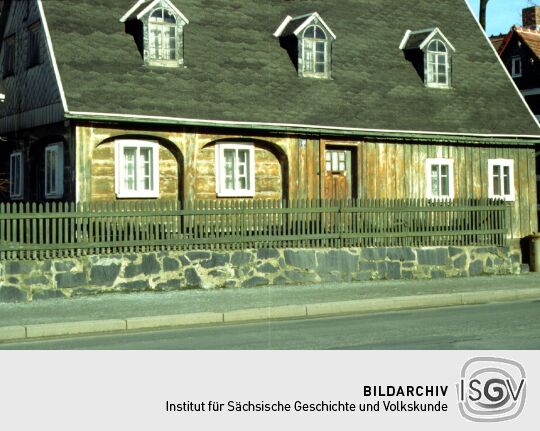 Umgebindehaus mit Blockstube