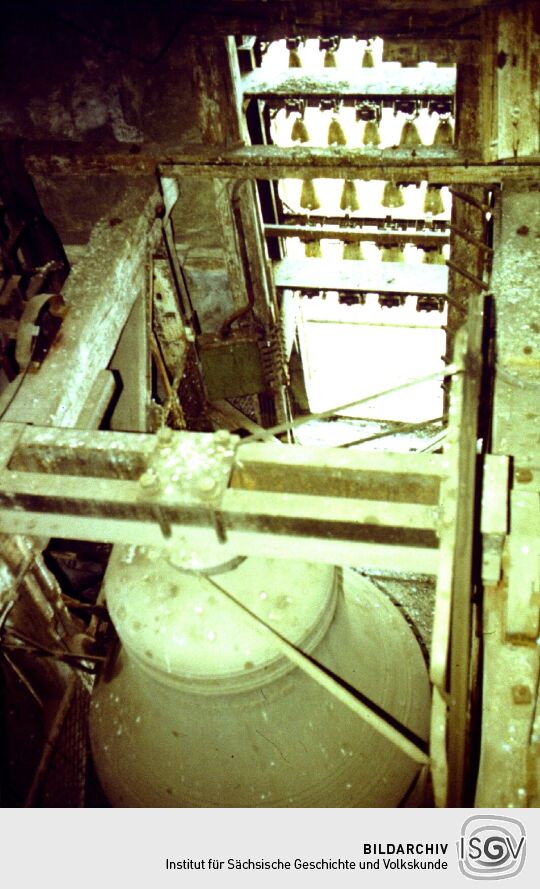 Glockenstuhl der Frauenkirche in Meißen