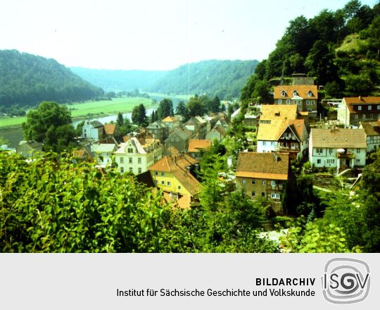 Blick von der Burgruine