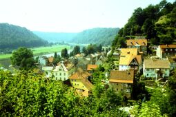 Bild: Blick von der Burgruine